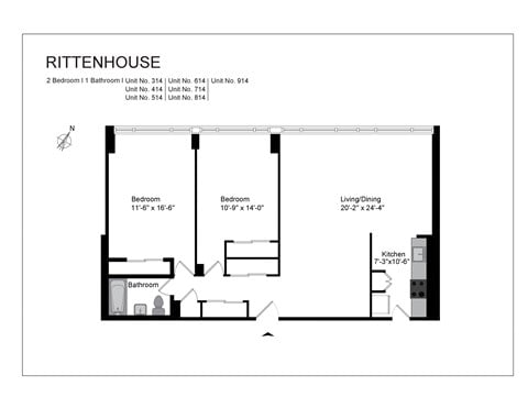 6101 16th St NW Studio-2 Beds Apartment for Rent - Photo Gallery 37